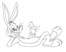 બગસ સસલા માટેનું લાડકું નામ Color નલાઇન રંગ